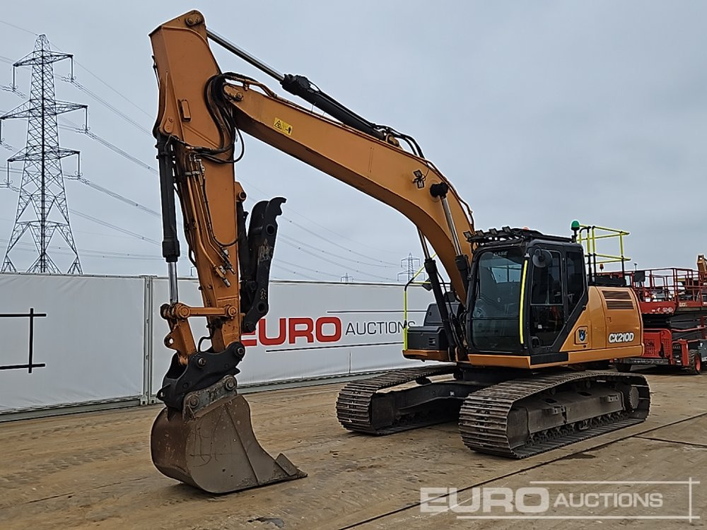 2017 Case CX210D - Beltegraver: bilde 1 2017 Case CX210D - Beltegraver: bilde 1