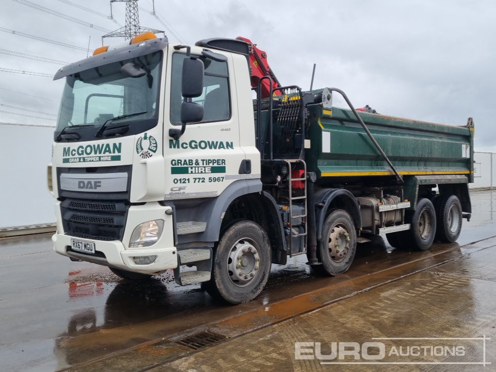 2017 DAF CF440 - Tippbil, Kranbil: bilde 1 2017 DAF CF440 - Tippbil, Kranbil: bilde 1