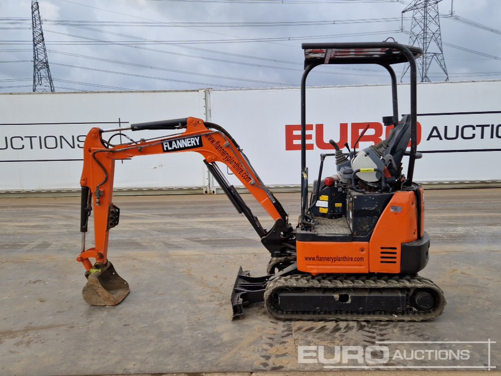 2017 Hitachi ZX19U-5A YR - Minigraver: bilde 2 2017 Hitachi ZX19U-5A YR - Minigraver: bilde 2