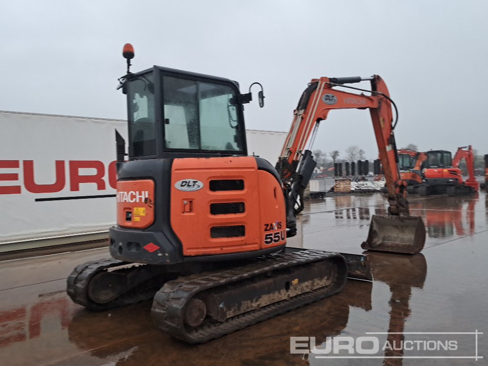 2017 Hitachi ZX55U-5A CLR - Minigraver: bilde 5 2017 Hitachi ZX55U-5A CLR - Minigraver: bilde 5