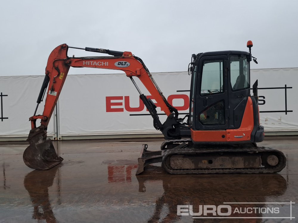 2017 Hitachi ZX55U-5A CLR - Minigraver: bilde 2 2017 Hitachi ZX55U-5A CLR - Minigraver: bilde 2