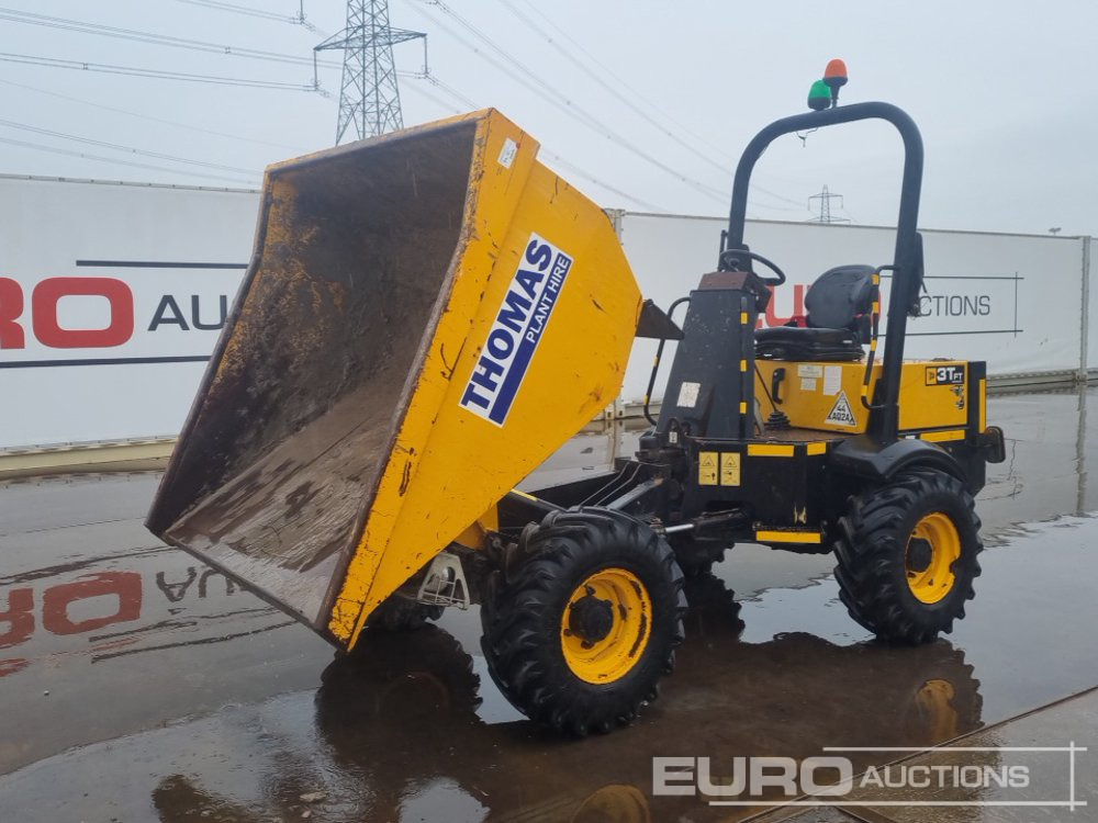 Kompaktdumper 2017 JCB 3TFT: bilde 9