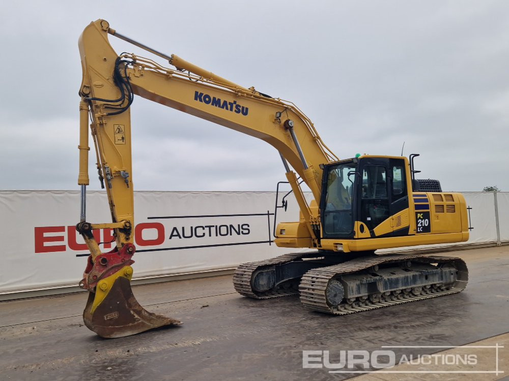 2017 Komatsu PC210LC-11 - Beltegraver: bilde 1 2017 Komatsu PC210LC-11 - Beltegraver: bilde 1
