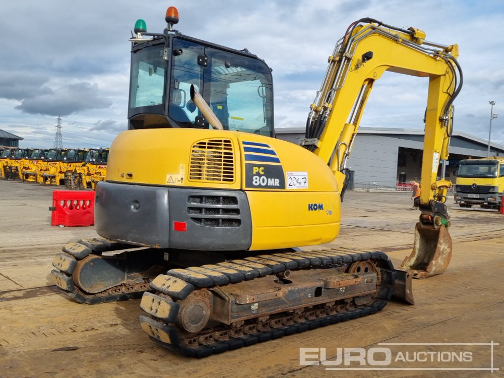 2017 Komatsu PC80MR-3 - Minigraver: bilde 5 2017 Komatsu PC80MR-3 - Minigraver: bilde 5