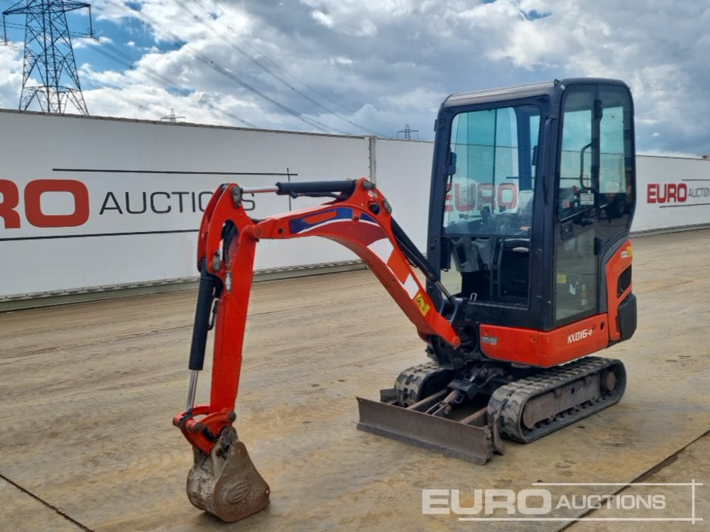 2017 Kubota KX016-4 - Minigraver: bilde 1 2017 Kubota KX016-4 - Minigraver: bilde 1