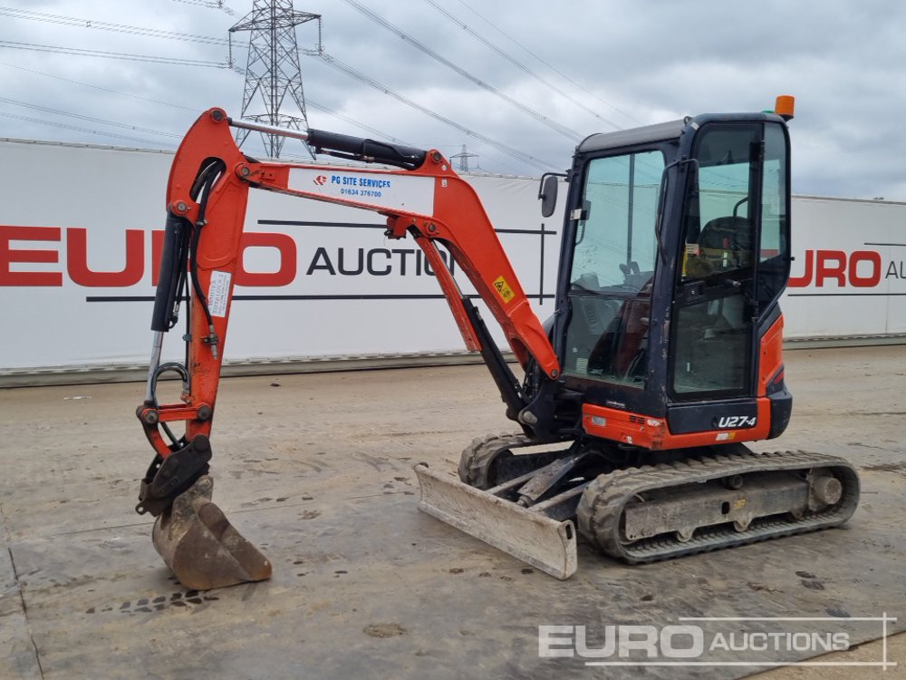 2017 Kubota U27-4 - Minigraver: bilde 1 2017 Kubota U27-4 - Minigraver: bilde 1