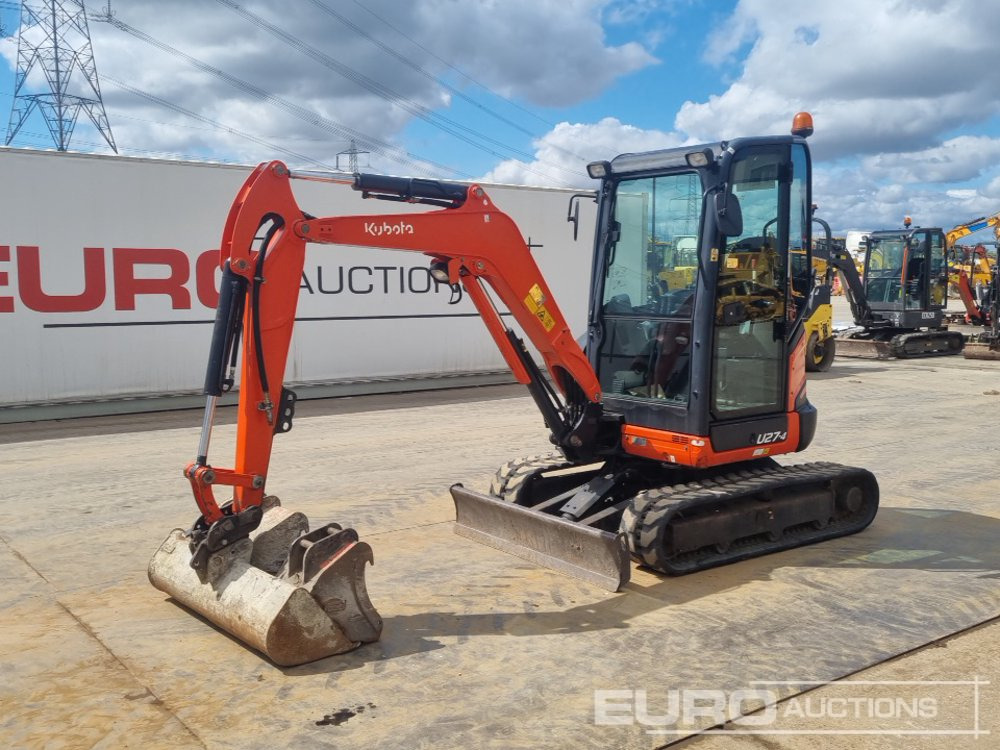 2017 Kubota U27-4 - Minigraver: bilde 1 2017 Kubota U27-4 - Minigraver: bilde 1