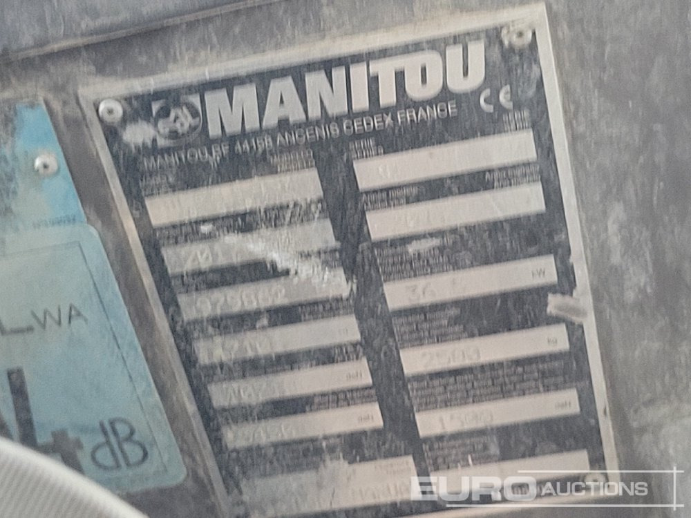 Teleskoplastere 2017 Manitou MT625H Easy: bilde 30