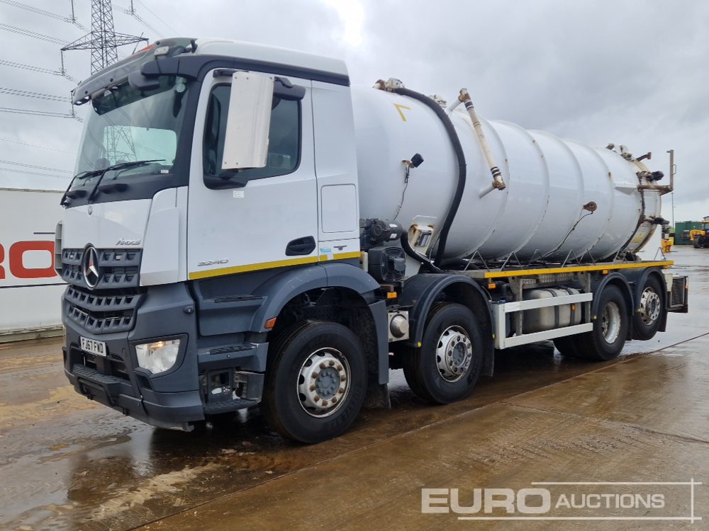 2017 Mercedes Arocs 3240 - Tankbil: bilde 1 2017 Mercedes Arocs 3240 - Tankbil: bilde 1