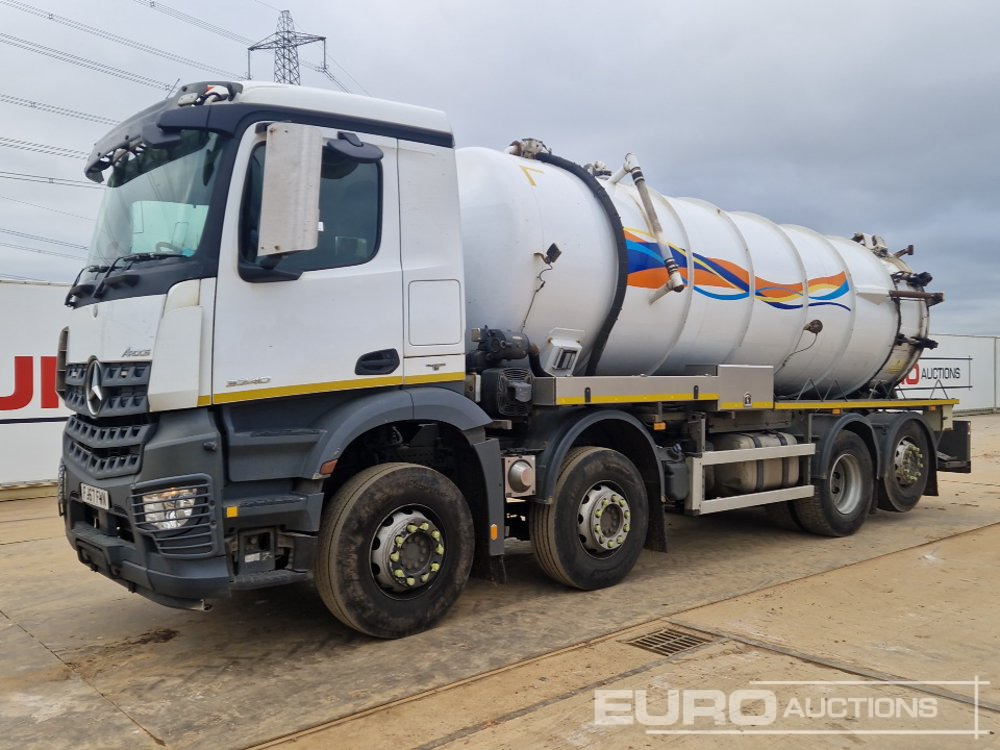 2017 Mercedes Arocs 3240 - Tankbil: bilde 1 2017 Mercedes Arocs 3240 - Tankbil: bilde 1
