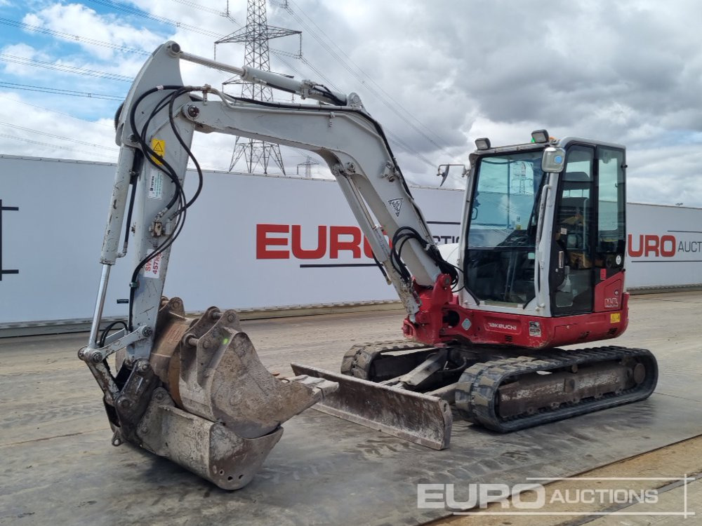 2017 Takeuchi TB260 - Minigraver: bilde 1 2017 Takeuchi TB260 - Minigraver: bilde 1