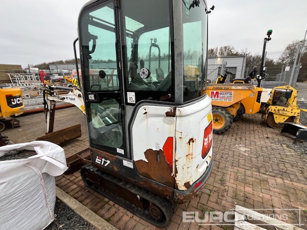 2018 Bobcat E17 - Minigraver: bilde 5 2018 Bobcat E17 - Minigraver: bilde 5