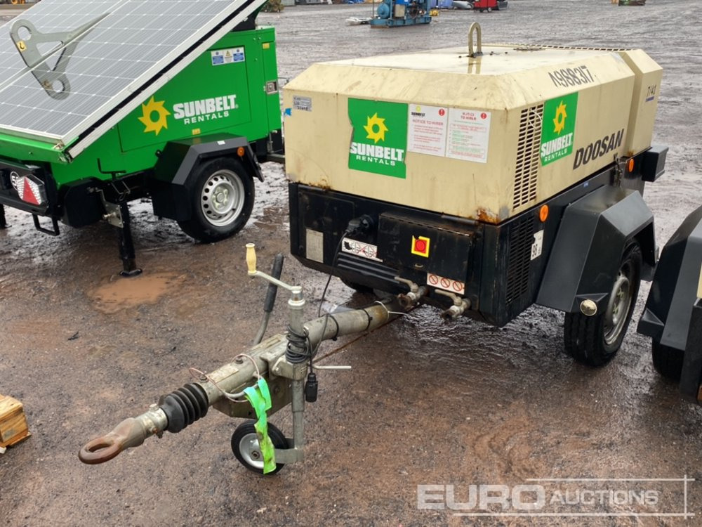 2018 Doosan 741 - Luftkompressor: bilde 1 2018 Doosan 741 - Luftkompressor: bilde 1