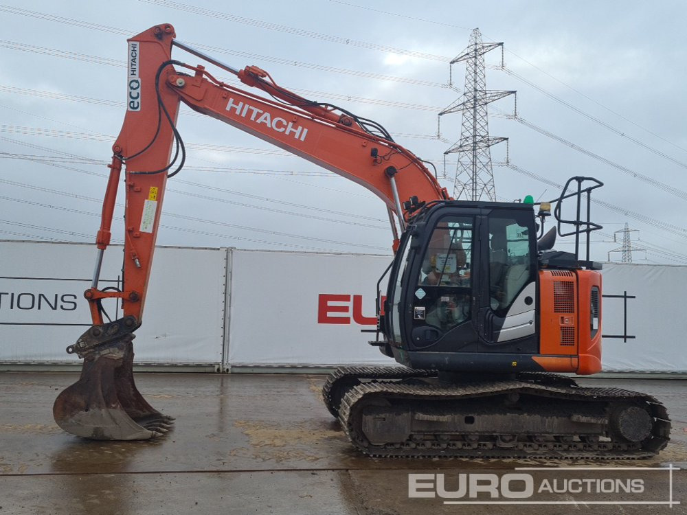 2018 Hitachi ZX135US-6 - Beltegraver: bilde 2 2018 Hitachi ZX135US-6 - Beltegraver: bilde 2