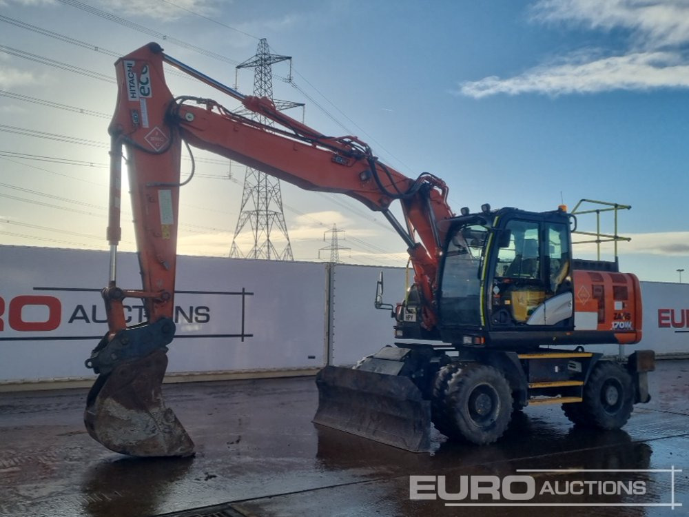 2018 Hitachi ZX170W-6 - Hjulgraver: bilde 1 2018 Hitachi ZX170W-6 - Hjulgraver: bilde 1