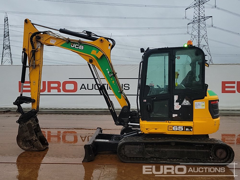 2018 JCB 65R-1 - Minigraver: bilde 2 2018 JCB 65R-1 - Minigraver: bilde 2
