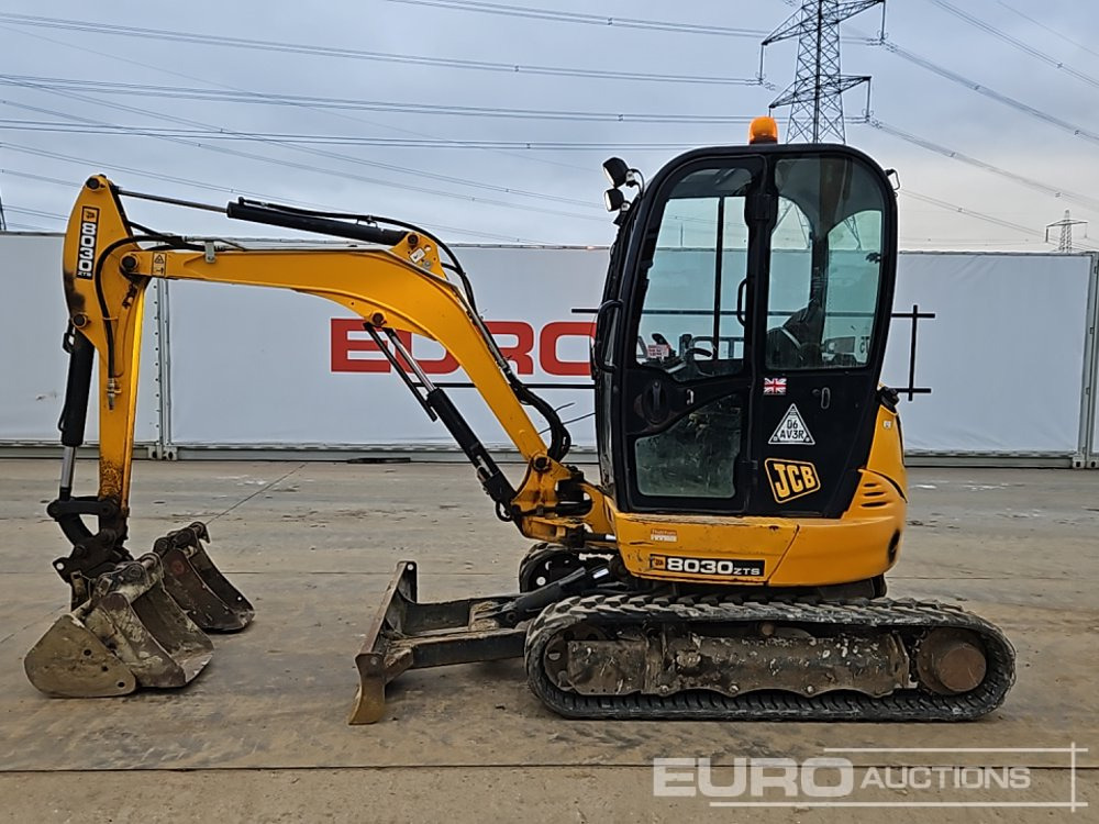 2018 JCB 8030ZTS - Minigraver: bilde 2 2018 JCB 8030ZTS - Minigraver: bilde 2