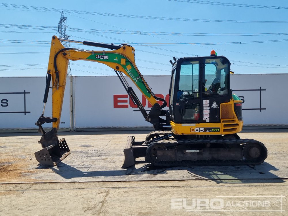 2018 JCB 85Z-1 - Minigraver: bilde 2 2018 JCB 85Z-1 - Minigraver: bilde 2