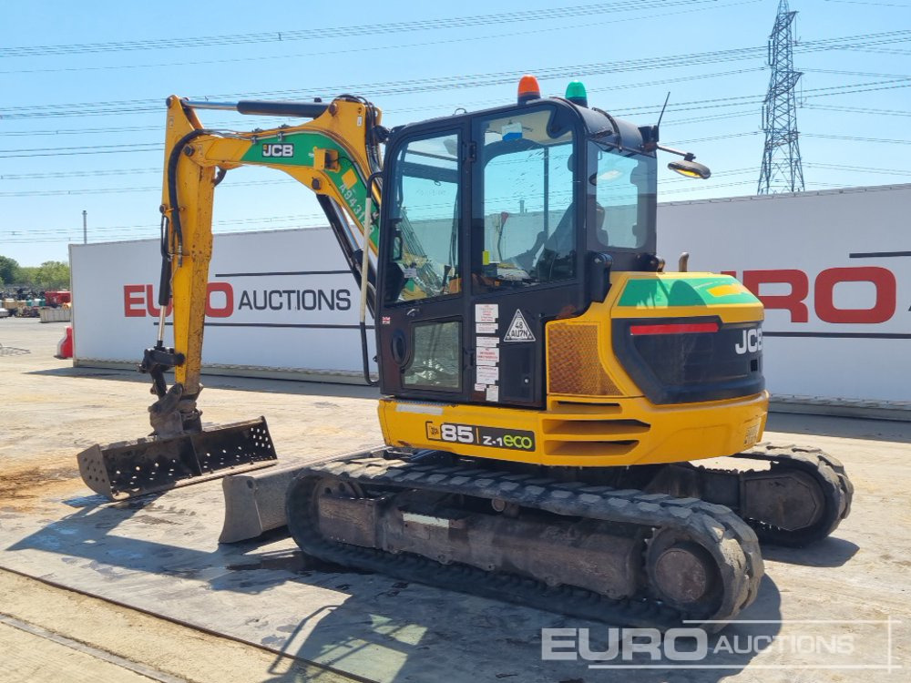 2018 JCB 85Z-1 - Minigraver: bilde 3 2018 JCB 85Z-1 - Minigraver: bilde 3