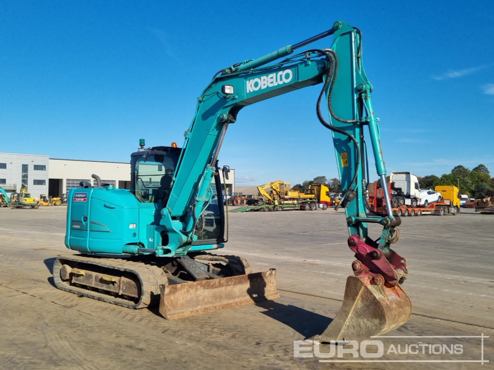 Minigraver 2018 Kobelco SK85MSR-3E: bilde 7