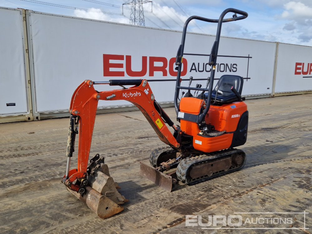 2018 Kubota K008-3 - Minigraver: bilde 1 2018 Kubota K008-3 - Minigraver: bilde 1