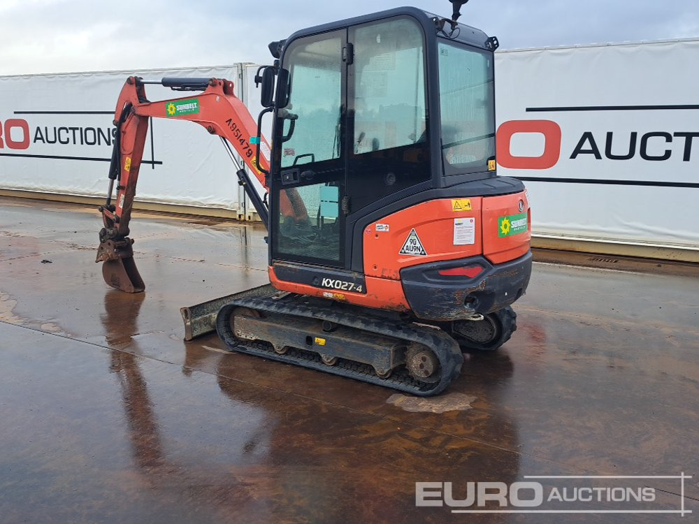 2018 Kubota KX027-4 - Minigraver: bilde 3 2018 Kubota KX027-4 - Minigraver: bilde 3
