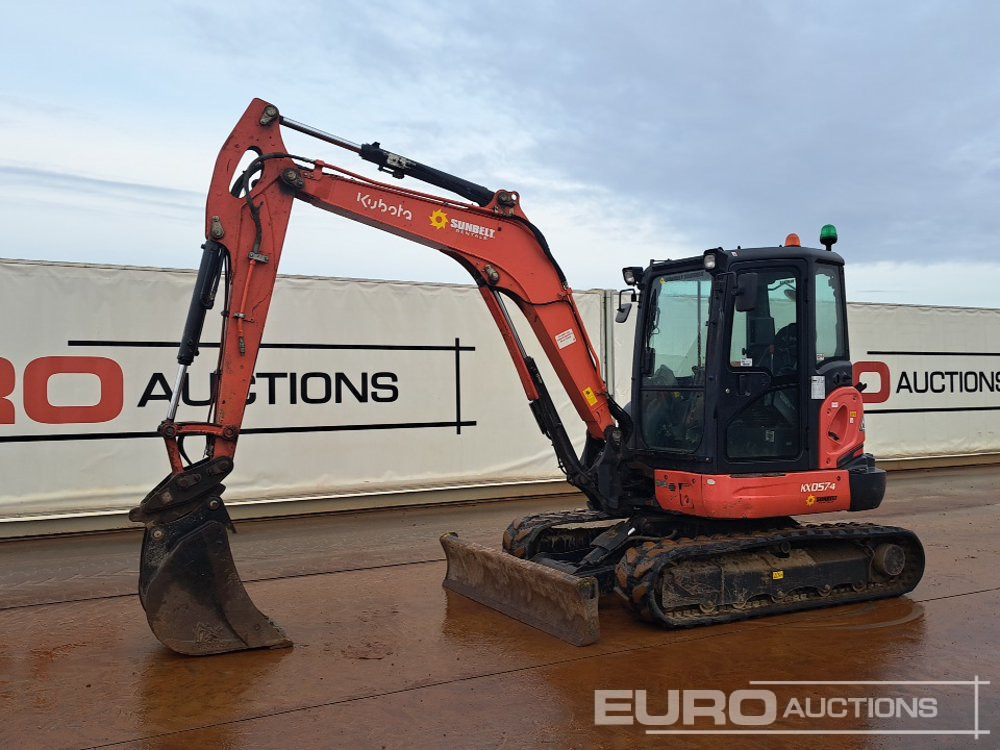 2018 Kubota KX057-4 - Minigraver: bilde 1 2018 Kubota KX057-4 - Minigraver: bilde 1