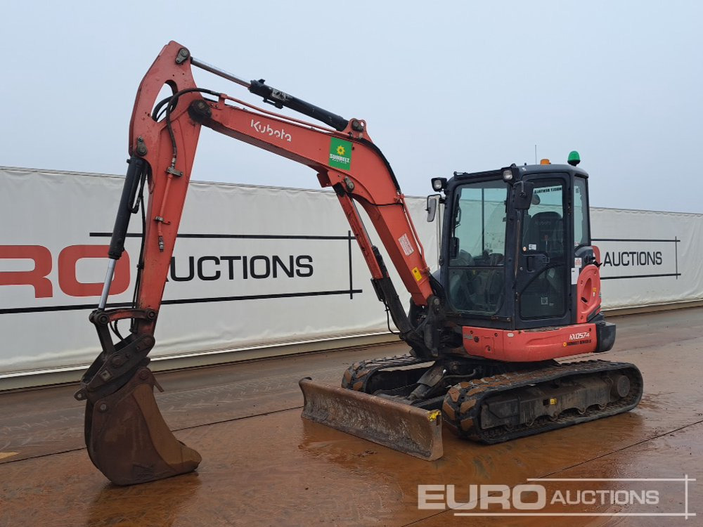 2018 Kubota KX057-4 - Minigraver: bilde 1 2018 Kubota KX057-4 - Minigraver: bilde 1