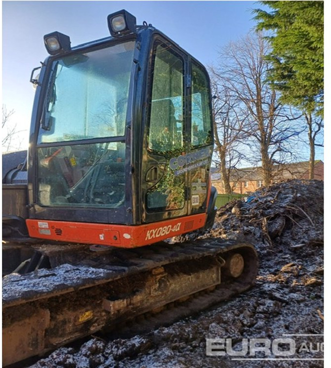 2018 Kubota KX080-4 - Minigraver: bilde 4 2018 Kubota KX080-4 - Minigraver: bilde 4