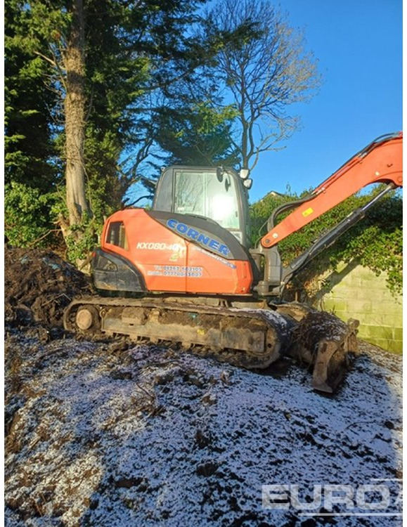 2018 Kubota KX080-4 - Minigraver: bilde 1 2018 Kubota KX080-4 - Minigraver: bilde 1