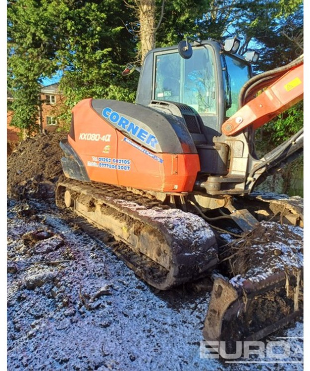 2018 Kubota KX080-4 - Minigraver: bilde 2 2018 Kubota KX080-4 - Minigraver: bilde 2