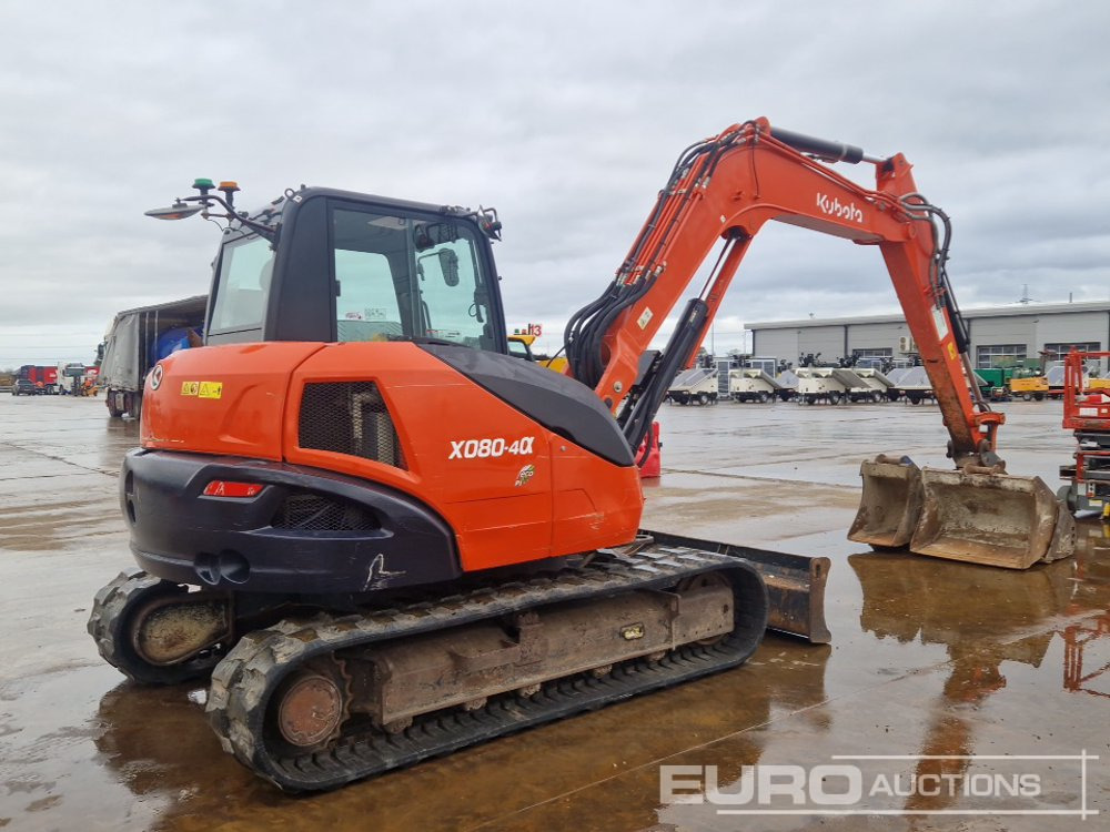 2018 Kubota KX080-4A - Minigraver: bilde 5 2018 Kubota KX080-4A - Minigraver: bilde 5