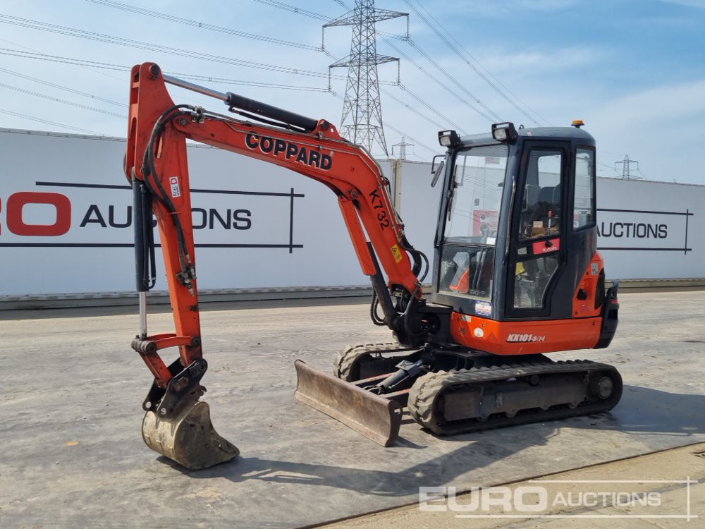 2018 Kubota KX101-3A 4HI - Minigraver: bilde 1 2018 Kubota KX101-3A 4HI - Minigraver: bilde 1
