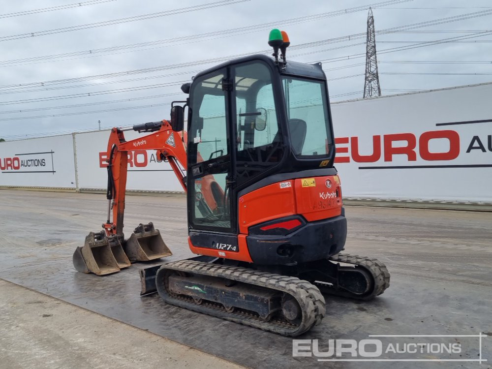 2018 Kubota U27-4 - Minigraver: bilde 3 2018 Kubota U27-4 - Minigraver: bilde 3