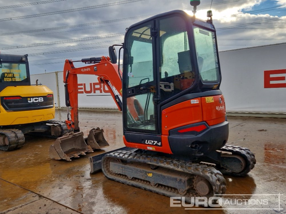 2018 Kubota U27-4 - Minigraver: bilde 3 2018 Kubota U27-4 - Minigraver: bilde 3
