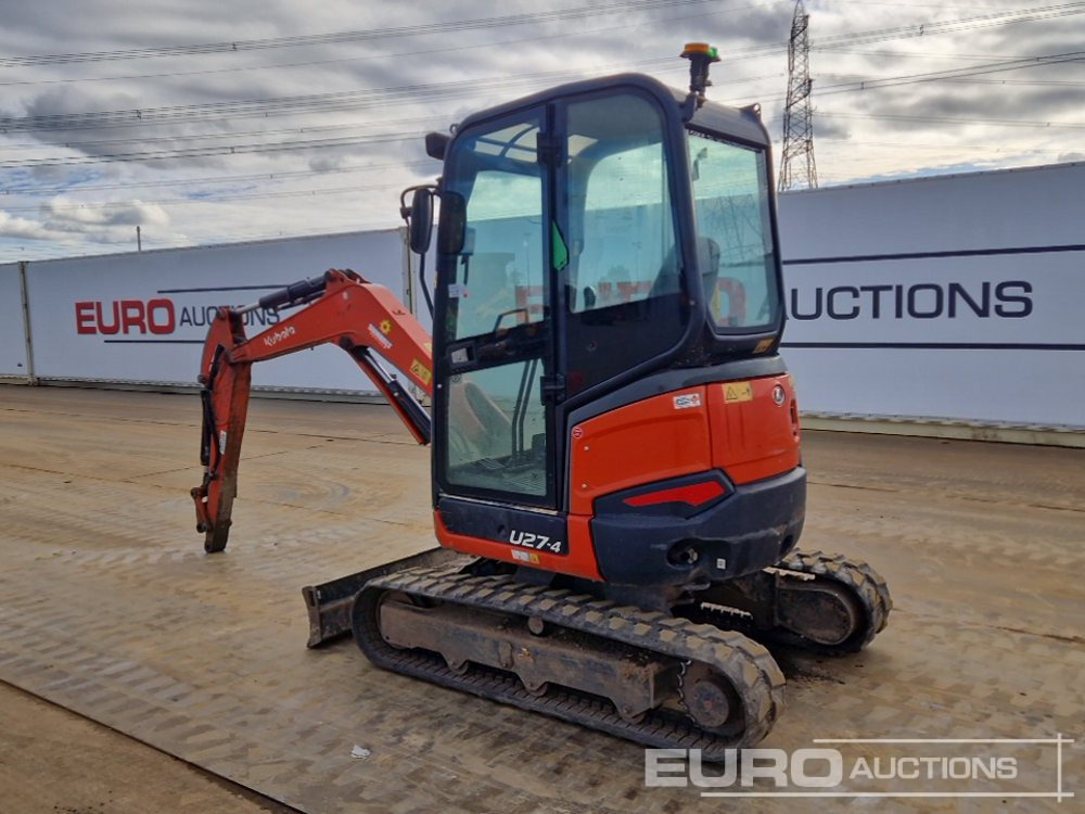 2018 Kubota U27-4 - Minigraver: bilde 3 2018 Kubota U27-4 - Minigraver: bilde 3