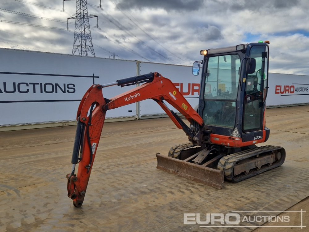 2018 Kubota U27-4 - Minigraver: bilde 1 2018 Kubota U27-4 - Minigraver: bilde 1
