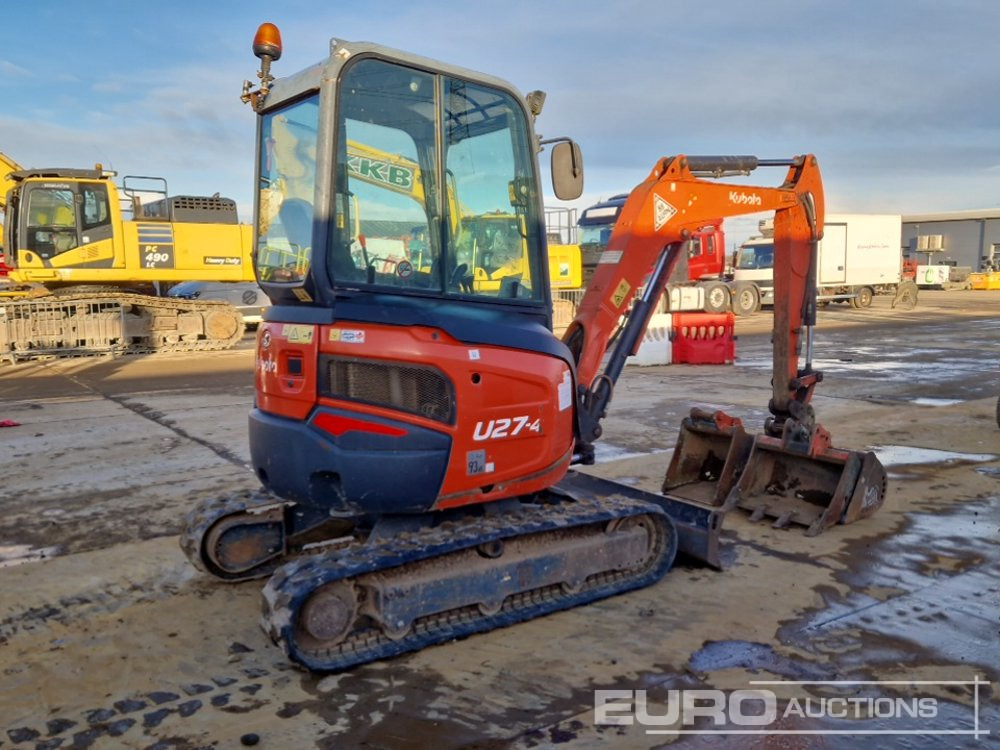 2018 Kubota U27-4 - Minigraver: bilde 5 2018 Kubota U27-4 - Minigraver: bilde 5