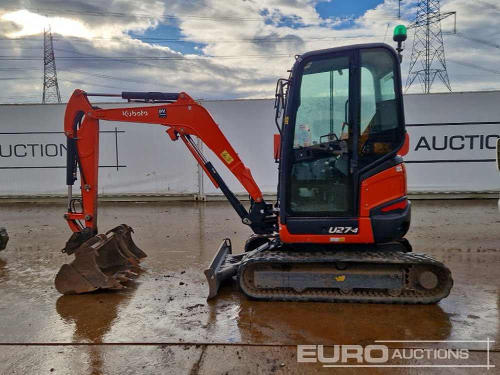 2018 Kubota U27-4 - Minigraver: bilde 2 2018 Kubota U27-4 - Minigraver: bilde 2