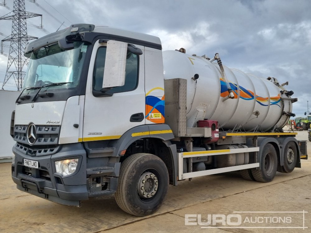 2018 Mercedes Arocs 2533 - Tankbil: bilde 1 2018 Mercedes Arocs 2533 - Tankbil: bilde 1