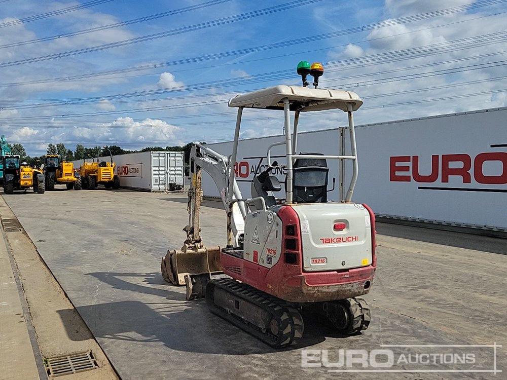 2018 Takeuchi TB216 - Minigraver: bilde 3 2018 Takeuchi TB216 - Minigraver: bilde 3