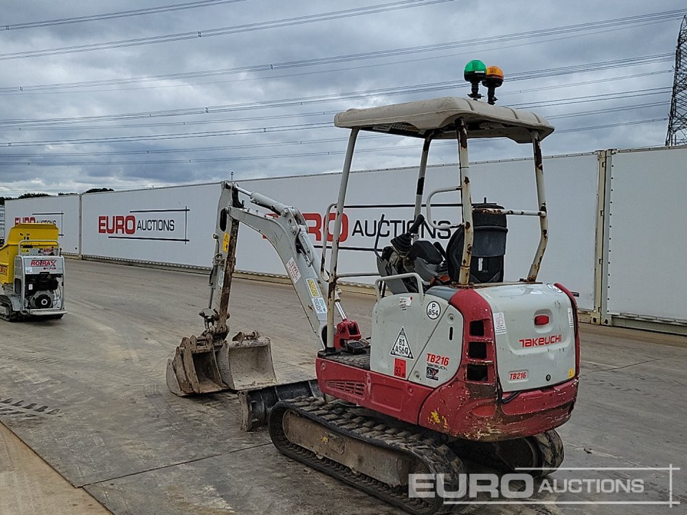 2018 Takeuchi TB216 - Minigraver: bilde 3 2018 Takeuchi TB216 - Minigraver: bilde 3