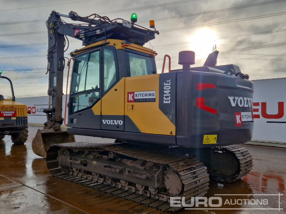 2018 Volvo EC140EL - Beltegraver: bilde 3 2018 Volvo EC140EL - Beltegraver: bilde 3