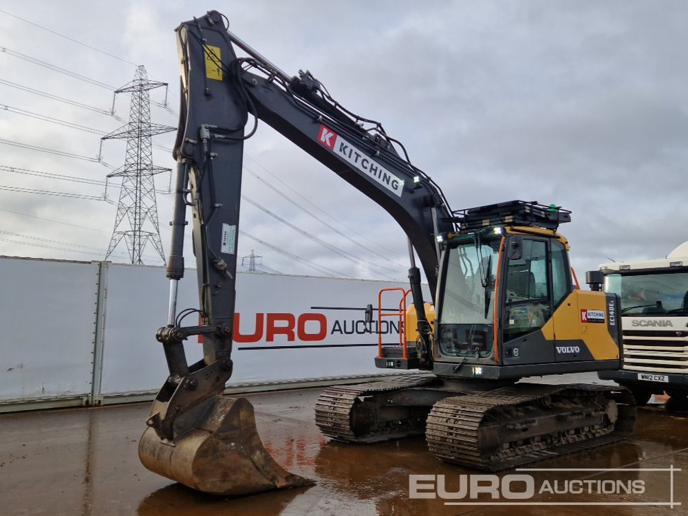 2018 Volvo EC140EL - Beltegraver: bilde 1 2018 Volvo EC140EL - Beltegraver: bilde 1