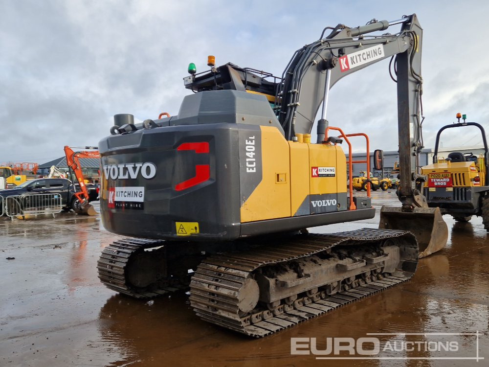 2018 Volvo EC140EL - Beltegraver: bilde 5 2018 Volvo EC140EL - Beltegraver: bilde 5