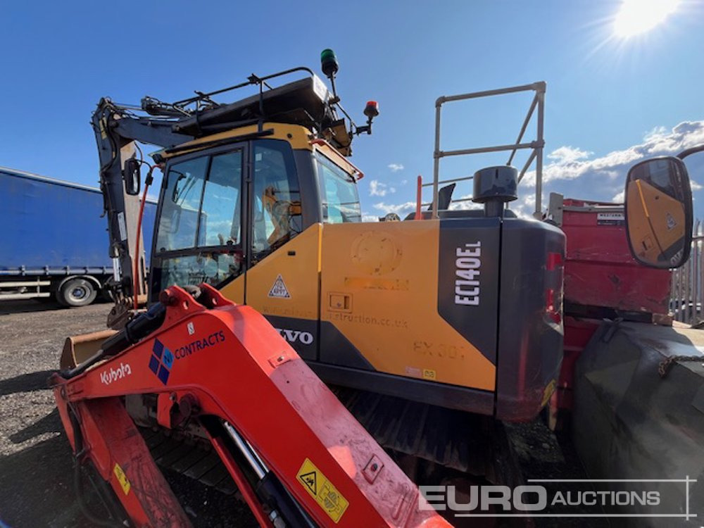 2018 Volvo EC140EL - Beltegraver: bilde 3 2018 Volvo EC140EL - Beltegraver: bilde 3