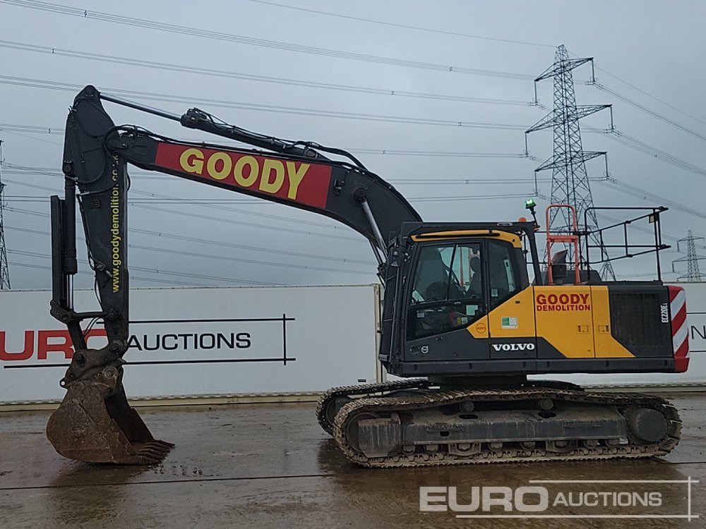2018 Volvo EC220EL - Beltegraver: bilde 2 2018 Volvo EC220EL - Beltegraver: bilde 2