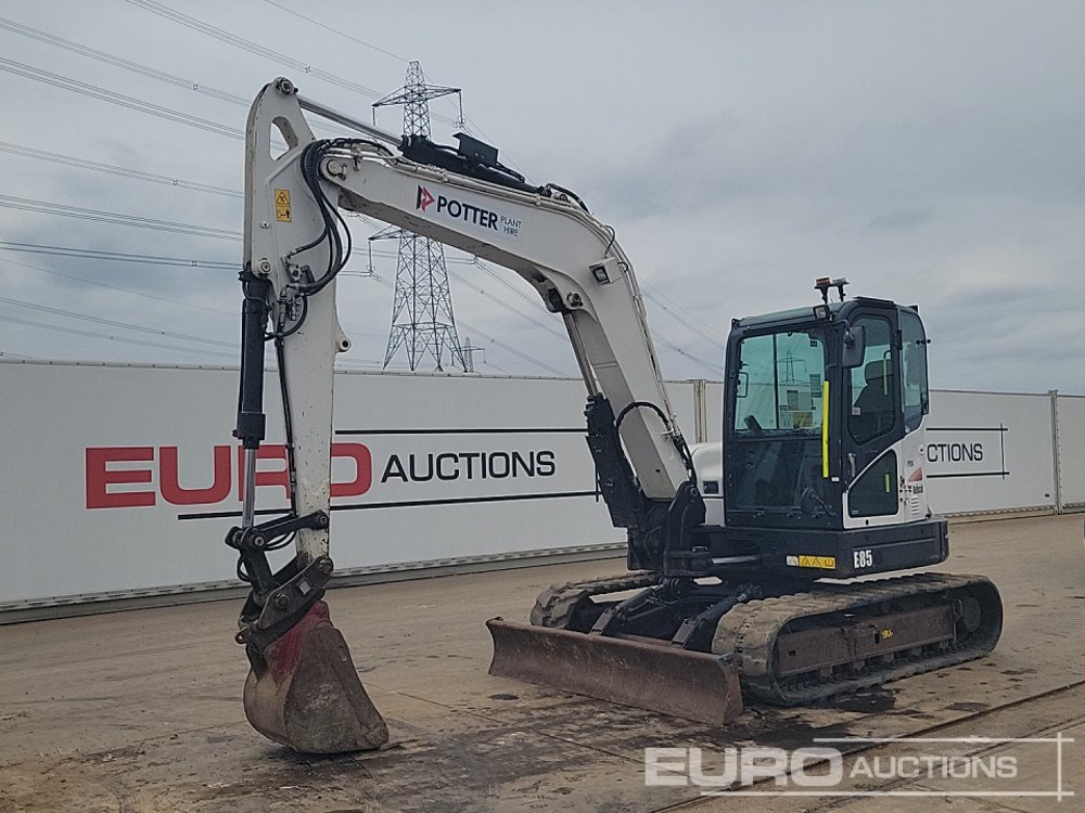 2019 Bobcat E85 - Minigraver: bilde 1 2019 Bobcat E85 - Minigraver: bilde 1