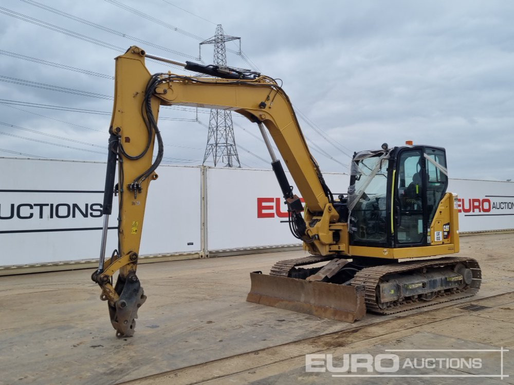 2019 CAT 308CR - Minigraver: bilde 1 2019 CAT 308CR - Minigraver: bilde 1