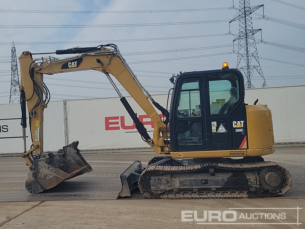 2019 CAT 308E2 - Minigraver: bilde 2 2019 CAT 308E2 - Minigraver: bilde 2